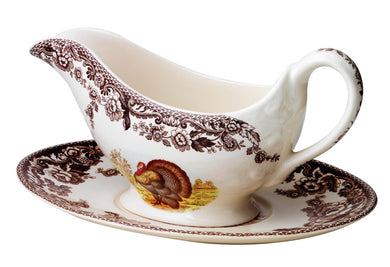 Woodland Accessory, Sauce Boat with Stand, Turkey