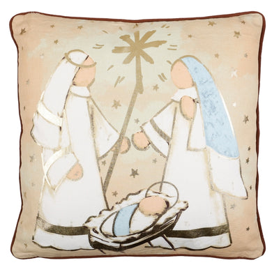 Lux Holy Family Pillow
