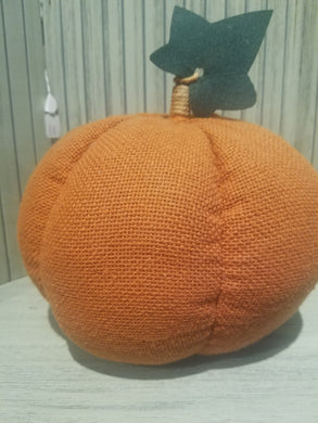 Burlap Pumpkin