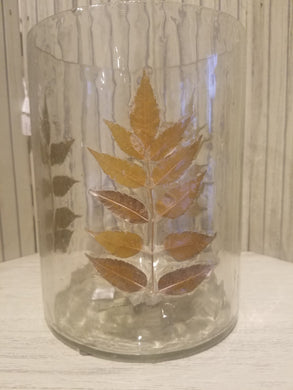 MI Glass Fern Botanical Lantern