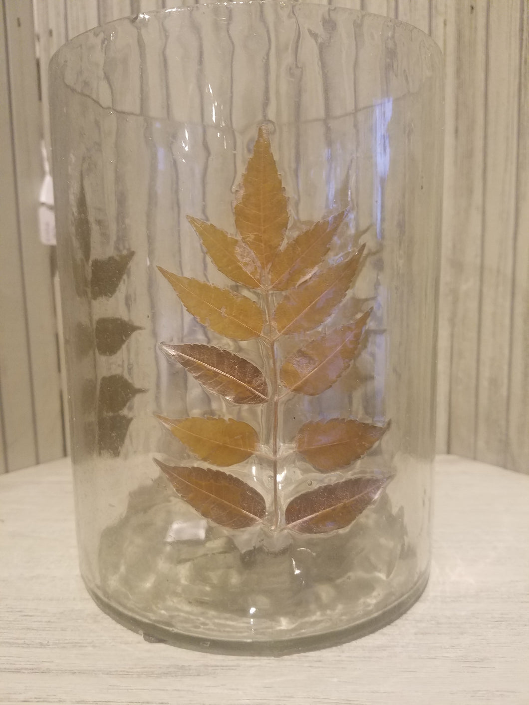 MI Glass Fern Botanical Lantern