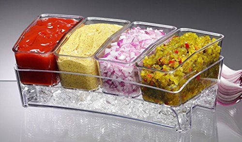 Prodyne Acrylic Condiment Server