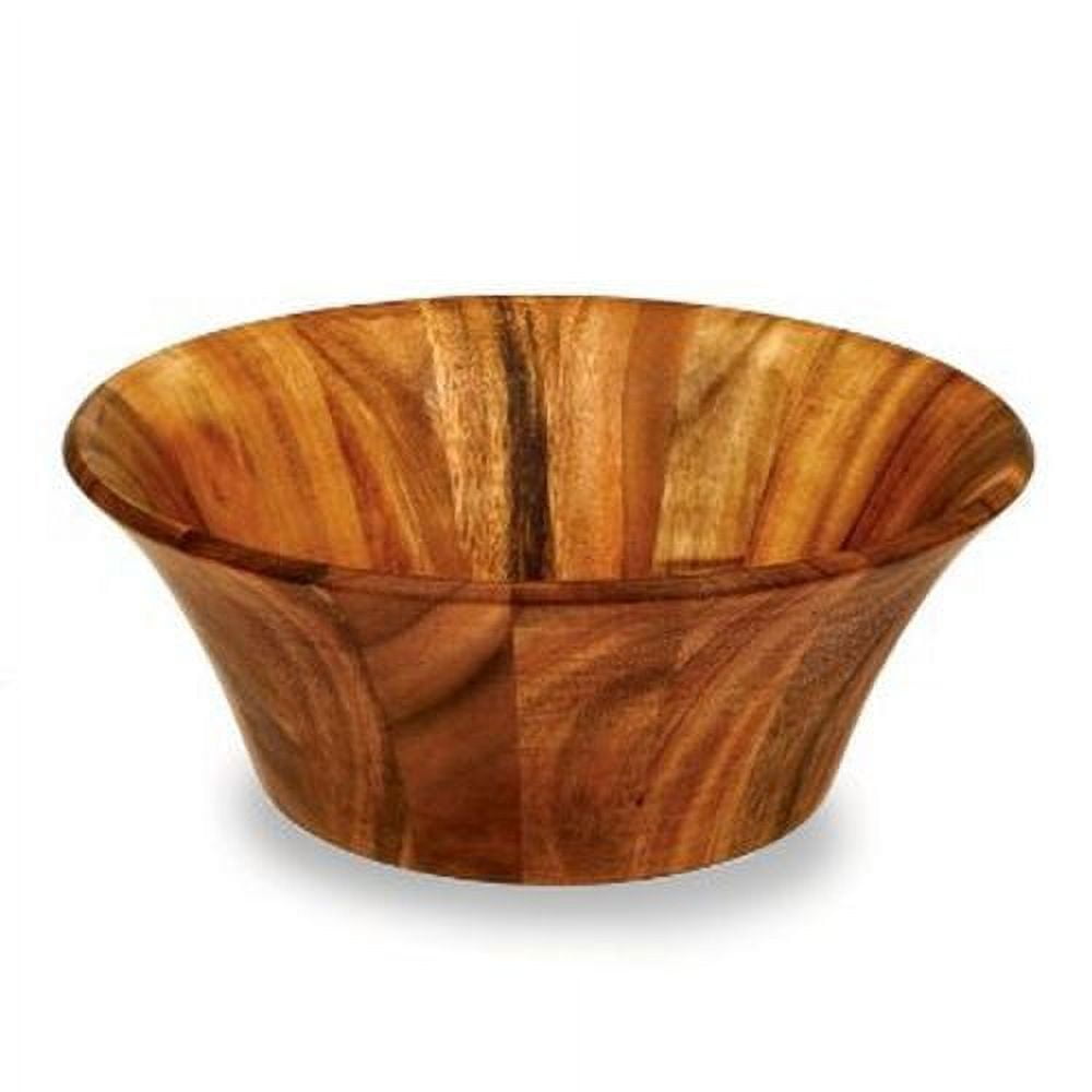 Acacia Grand Fluted Salad Bowl