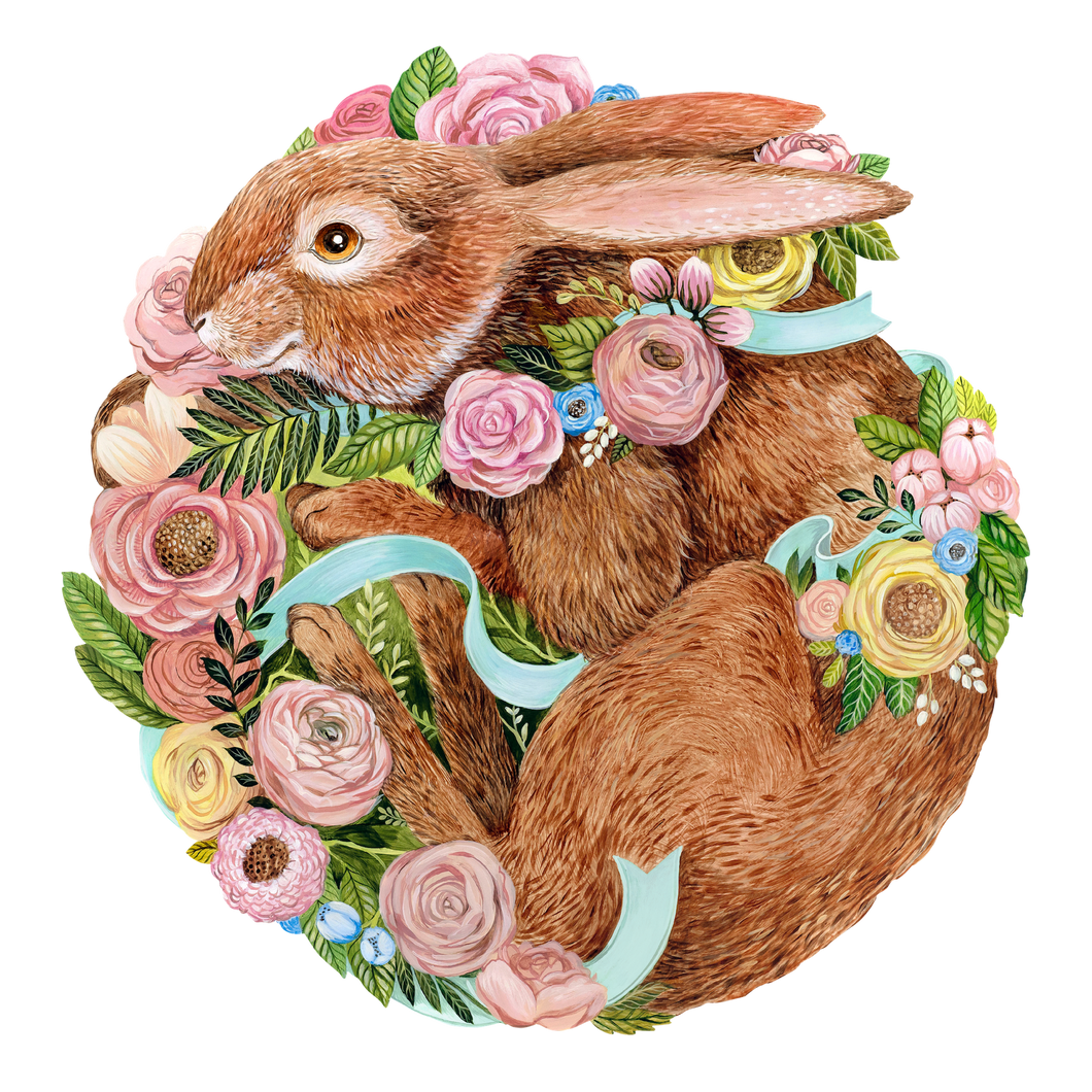 HC Bunny Bouquet Placemat