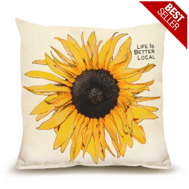 Sunflower Pillow