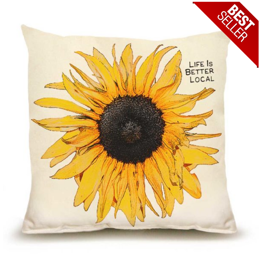 Sunflower Pillow