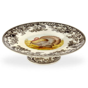 Woodland Accessory, Footed Cake Plate, Turkey