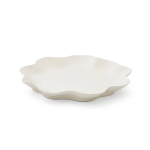 Floret White Serving Platter