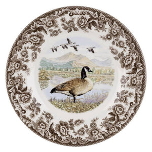 Woodland Canada Goose Dinner Plate