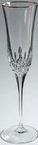 Waterford Lismore Essence Gold Flute