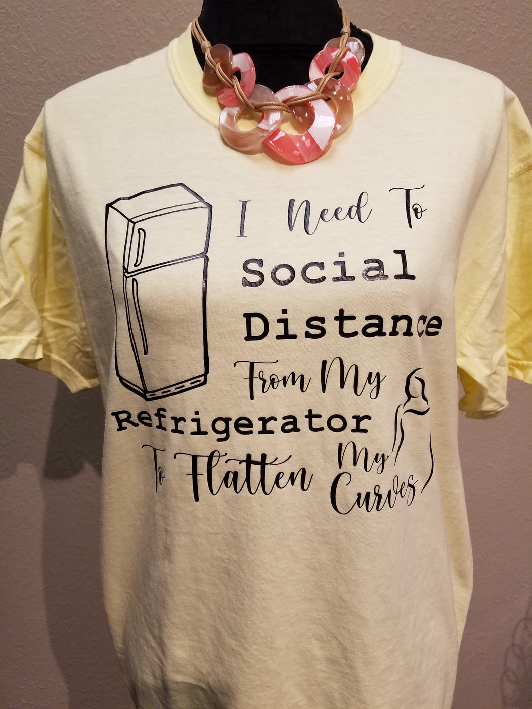 Funny - Social Distance from my Refrigerator
