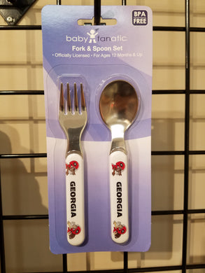 Baby Fanatic UGA Cutlery Set