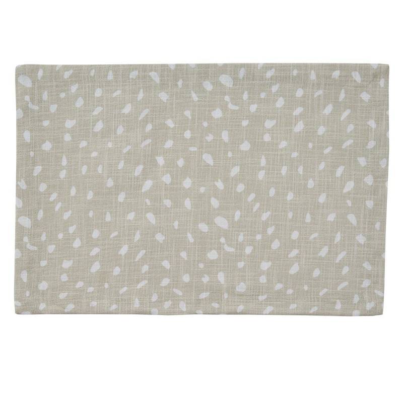 Fawn Print Fabric Placemat