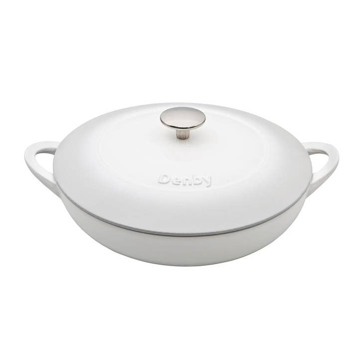 Denby 3.8 L Shallow Casserole, Natural Canvas