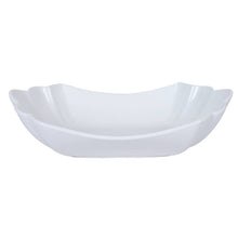 Le Regalo Scalloped Porcelain Serving Bowl