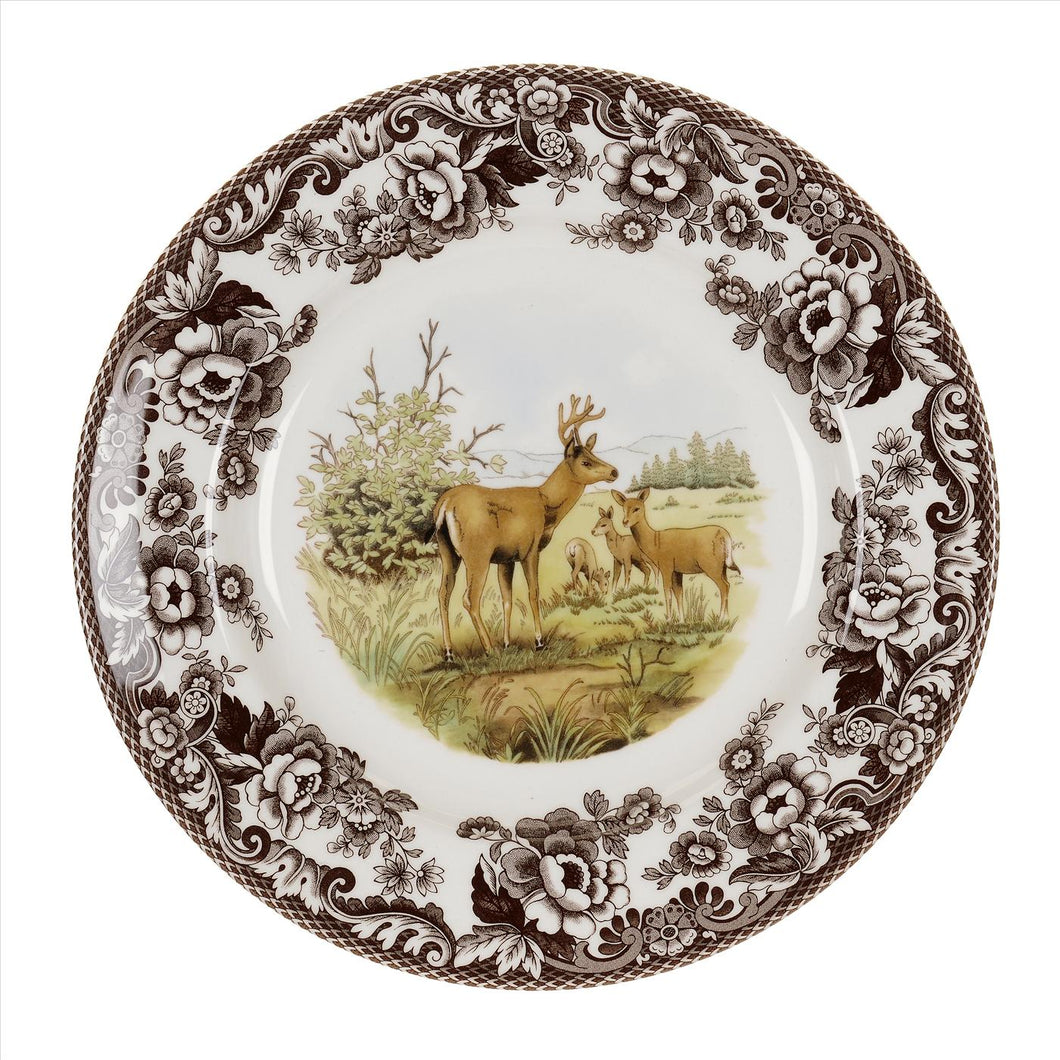 Woodland Mule Deer Salad Plate