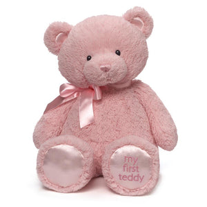 My First Teddy Bear Pink 15"