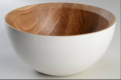 Dansk Burbs Wood Salad Bowl