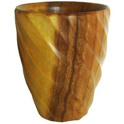 Spiral Acacia Utensil Crock