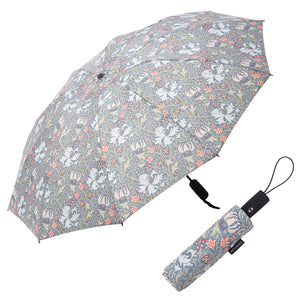 GG Raincaper Wm Morris Lily Folding Umbrella