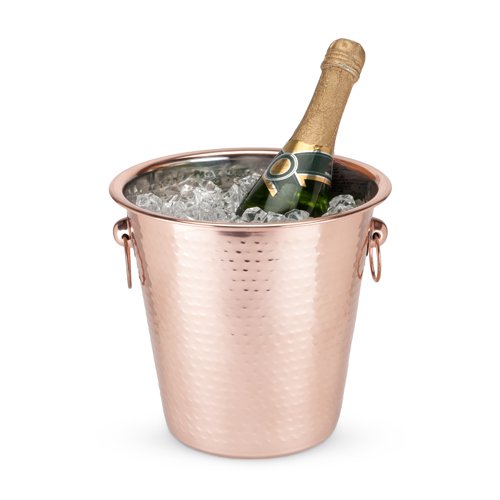 TB Hammed Copper Ice Bucket