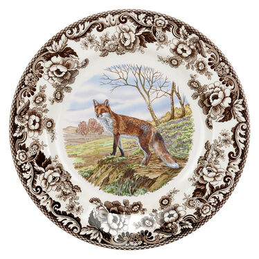 Woodland Red Fox Dinner Plate