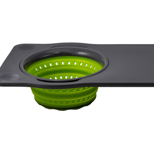 RH Over Sink Cutting Board with Collander