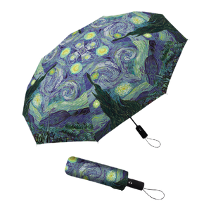 GG Raincaper Starry Night Folding Umbrella
