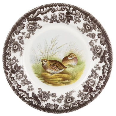 Woodland quail Dinner Plate