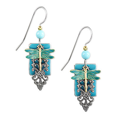 SF Dragonfly Turquoise Earring