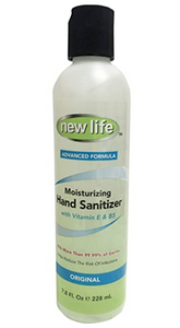 New Life Gel Hand Sanitizer, 8oz