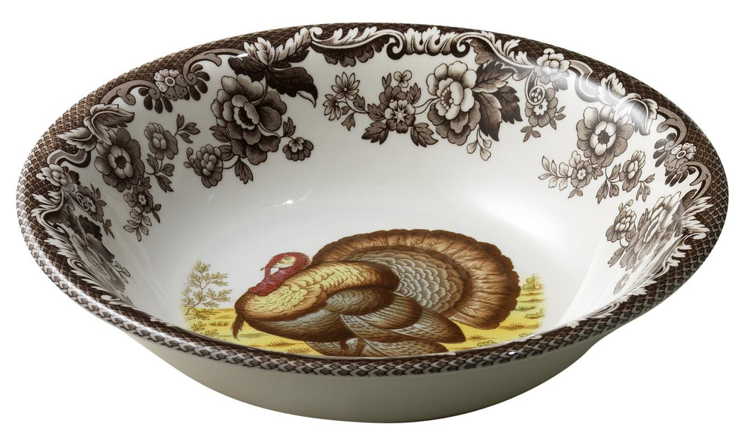 Woodland Turkey Ascot Cereal Bowl