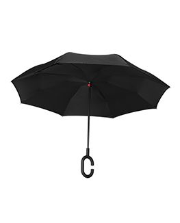 Topsy Turvy Black Reverse Umbrella