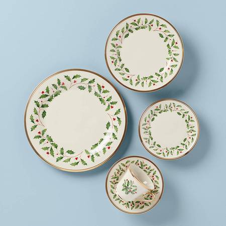 Lenox Holiday 5 pc Place Setting