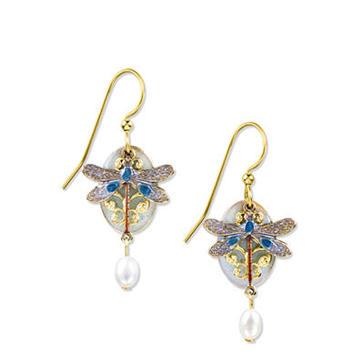 SF Dragonfly Pearl Earring