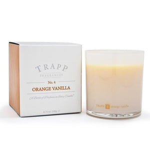 Trapp Orange-Vanilla candle, 8.75 oz Lg Ambiance