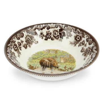 Woodland Majestic Moose Ascot Cereal Bowl