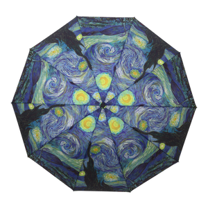 GG Raincaper Starry Night Folding Umbrella