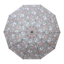 GG Raincaper Wm Morris Lily Folding Umbrella