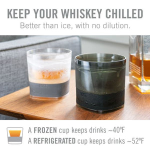 TB Freeze Cooling Whiskey Glasses, Set of 2
