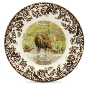 Woodland Majestic Moose Salad Plate