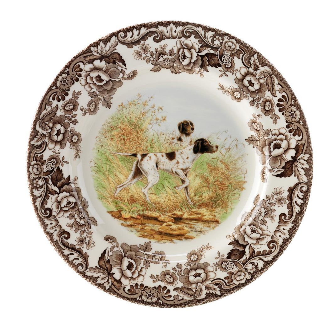 Woodland Pointer Salad Plate