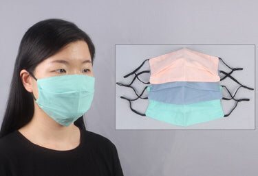 Filter Fabric Mask, Solids (Use Drop Down Menu For Color Choices)