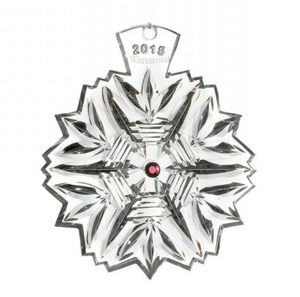 Waterford Snowflake Wishes 2015 Health Ornament