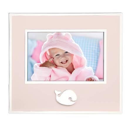 Reed & Barton Mystic Whale Frame, Pink