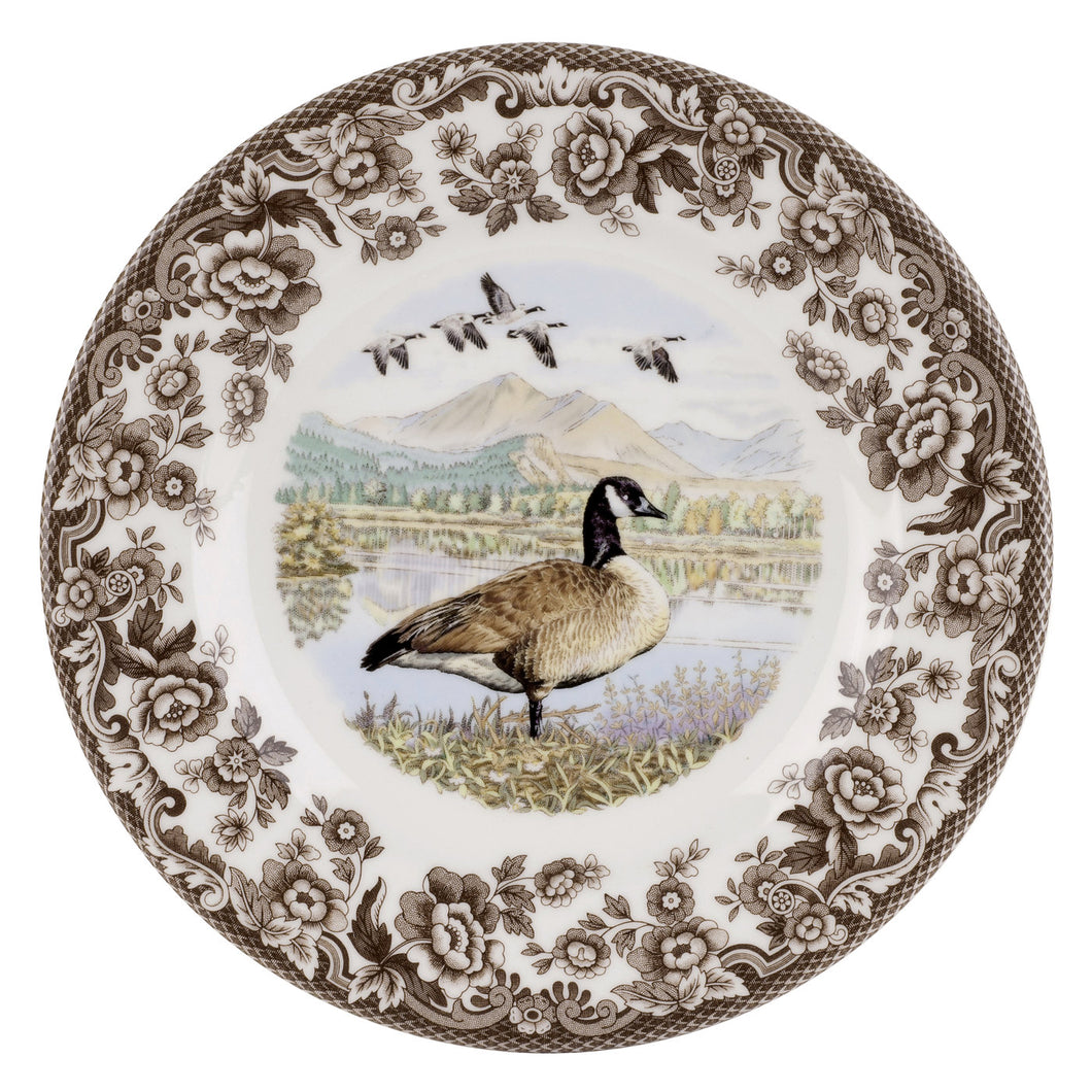 Woodland Canadian Goose Salad Plate