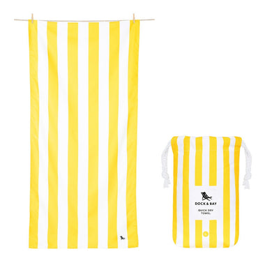 Cabana XLG Towel, Boracay Yellow
