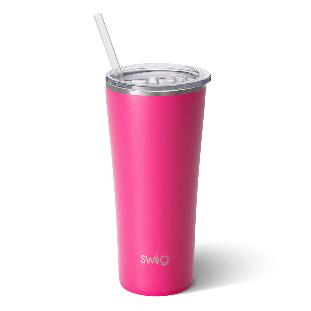 Swig Tumbler Matte Hot Pink 22 oz